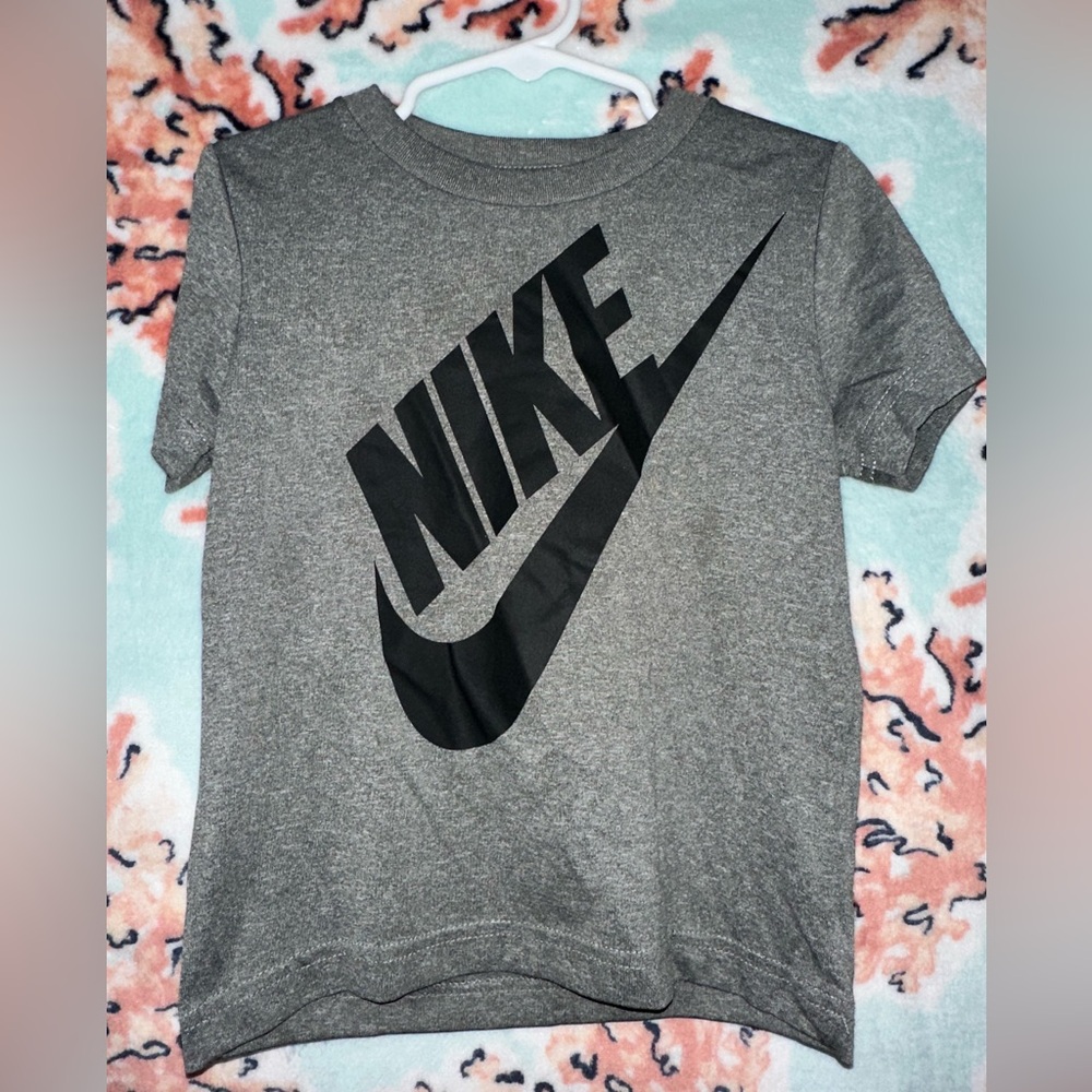 Nike Kids Charcoal Gray Tee